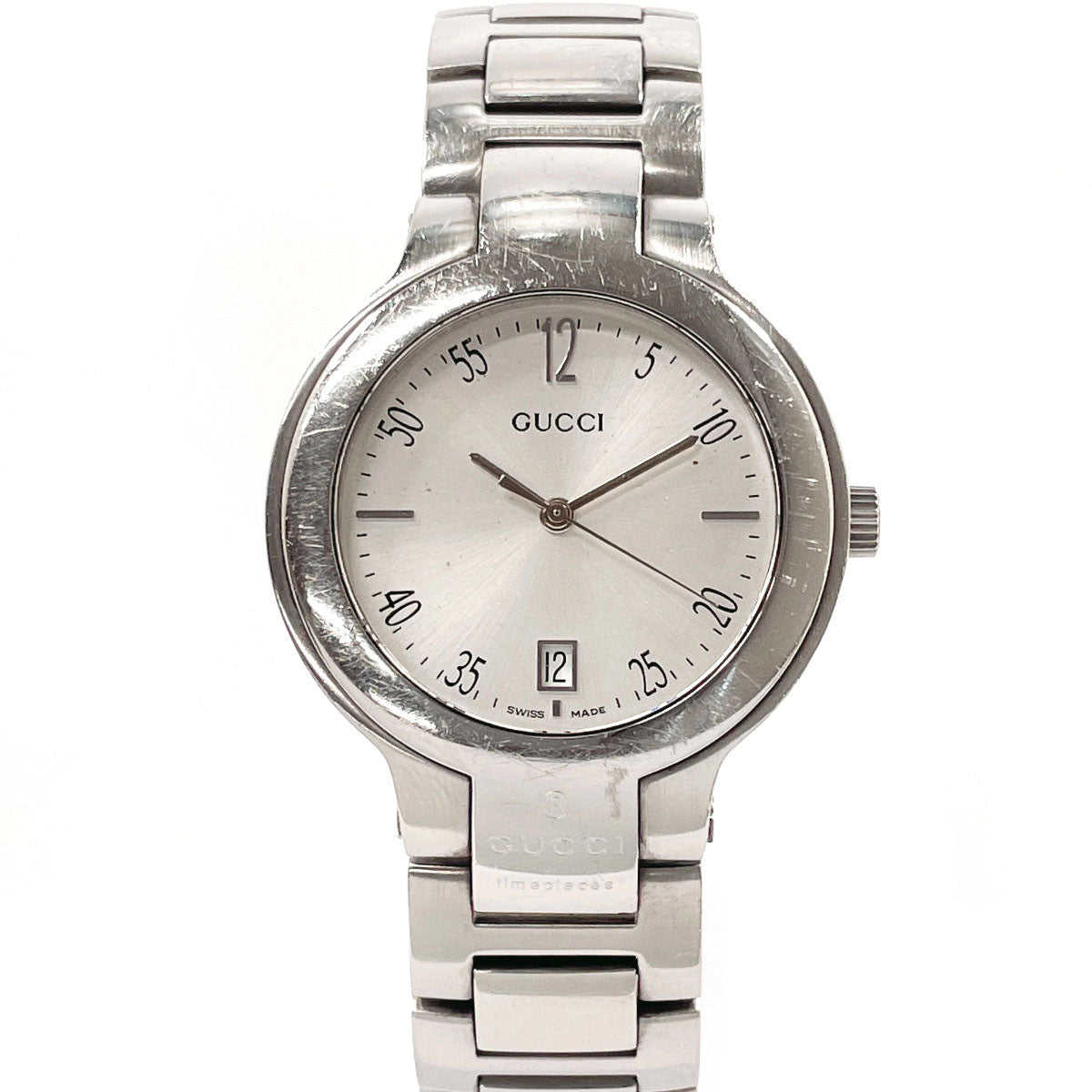 GUCCI Watches 8900M Stainless Steel/Stainless Steel Silver mens