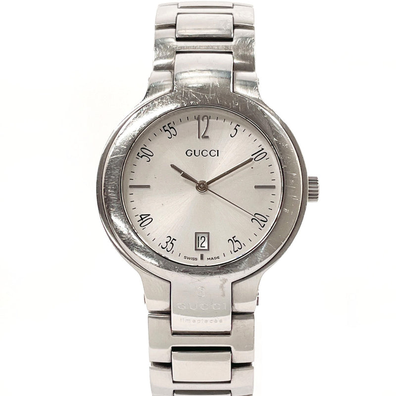 GUCCI Watches 8900M Stainless Steel/Stainless Steel Silver mens Second hand