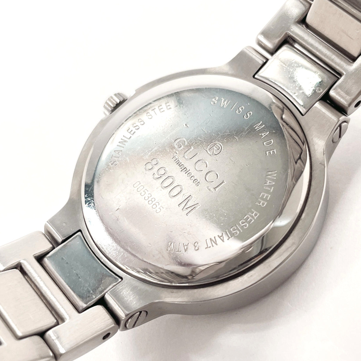 GUCCI Watches 8900M Stainless Steel/Stainless Steel Silver mens