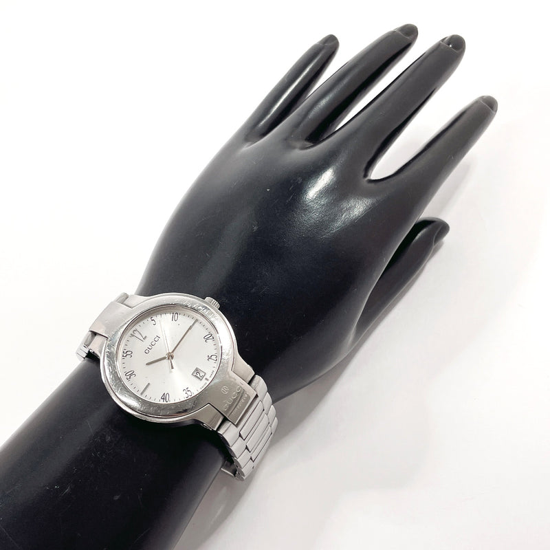 GUCCI Watches 8900M Stainless Steel/Stainless Steel Silver mens Second hand