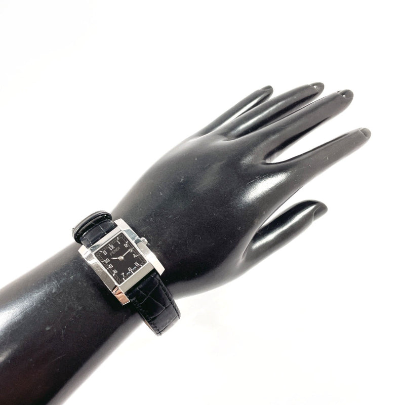 FENDI Watches 150-7000L-724 Classico Stainless Steel/leather Silver Silver Women Second hand