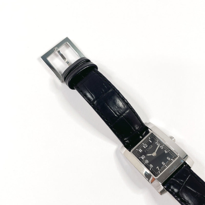FENDI Watches 150-7000L-724 Classico Stainless Steel/leather Silver Silver Women Second hand