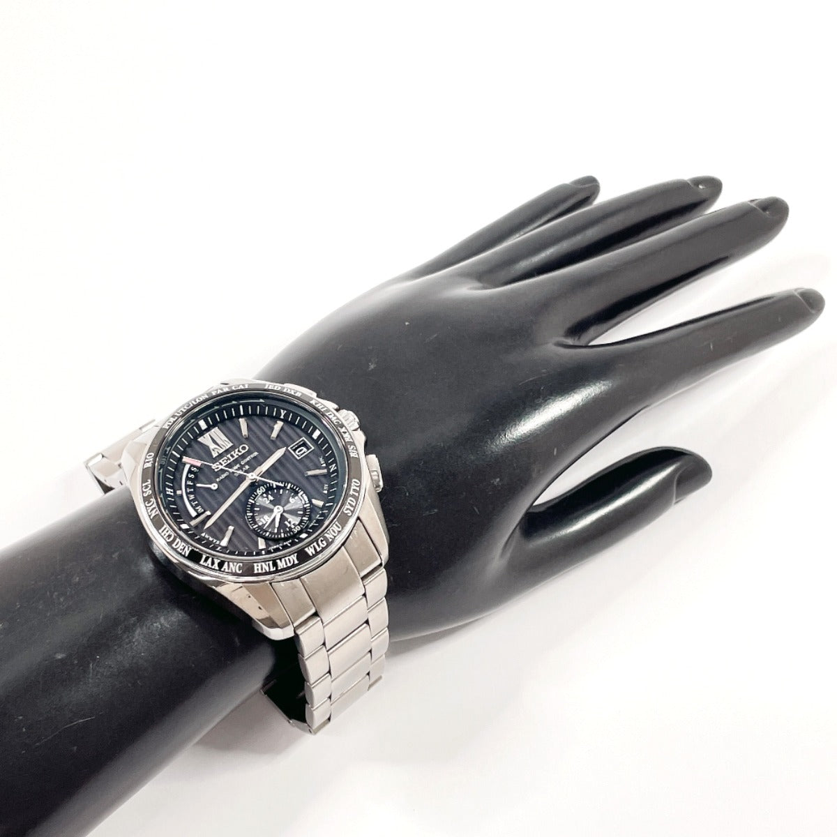 SEIKO Watches SAGA145 8B54-0AW0 Brights World time Stainless Steel