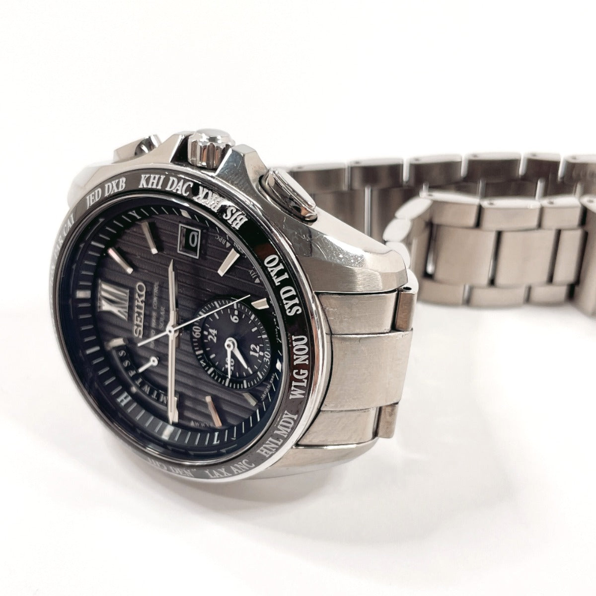 SEIKO 腕時計 8B54-0AW0 SAGA145 SEIKO Watches SAGA145 8B54-0AW0 Brights World time Stainless