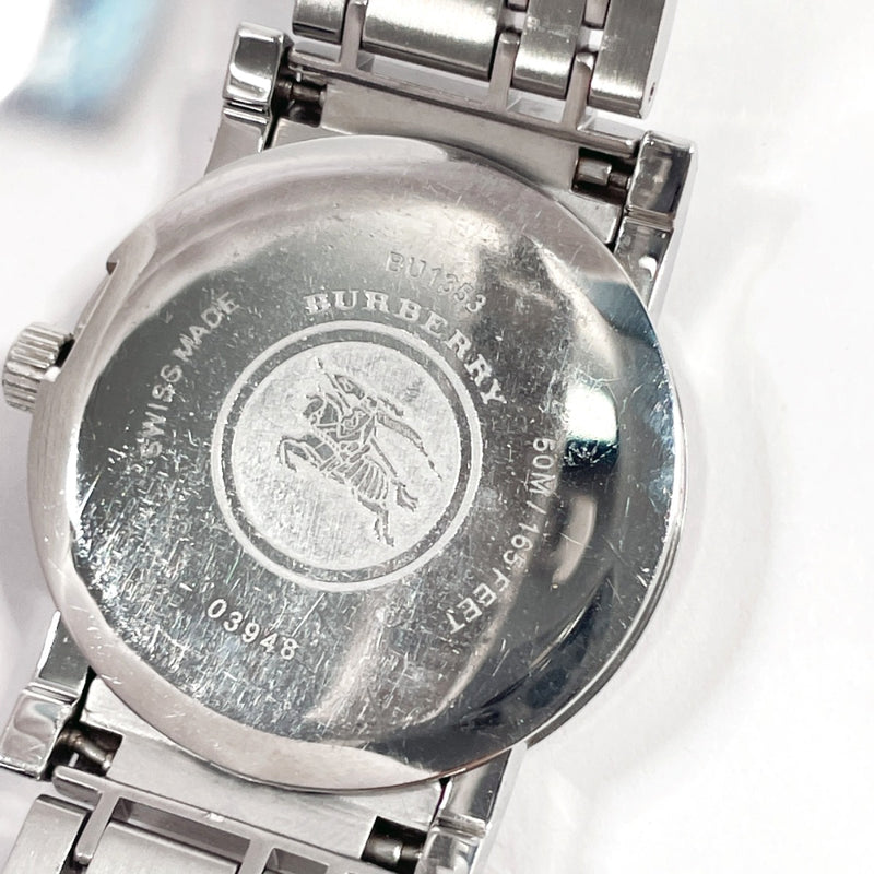 BURBERRY Watches BU1353 Heritage Stainless Steel/Stainless Steel Silver Silver Women Second hand