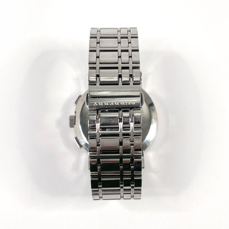BURBERRY Watches BU1360 Heritage Chronograph Stainless Steel/Stainless Steel Silver Silver mens Second hand