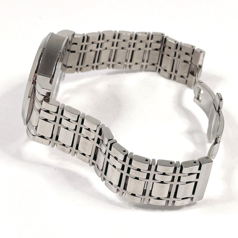 BURBERRY Watches BU1360 Heritage Chronograph Stainless Steel/Stainless Steel Silver Silver mens Second hand