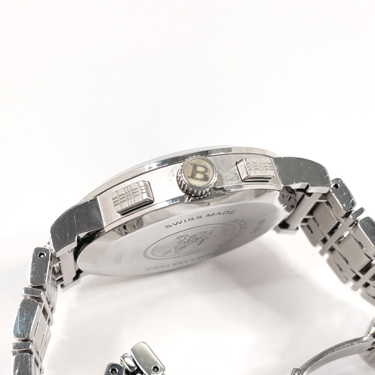 BURBERRY Watches BU1360 Heritage Chronograph Stainless Steel