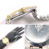GUCCI Watches 9000M Stainless Steel/Gold Plated Silver Silver unisex Second hand