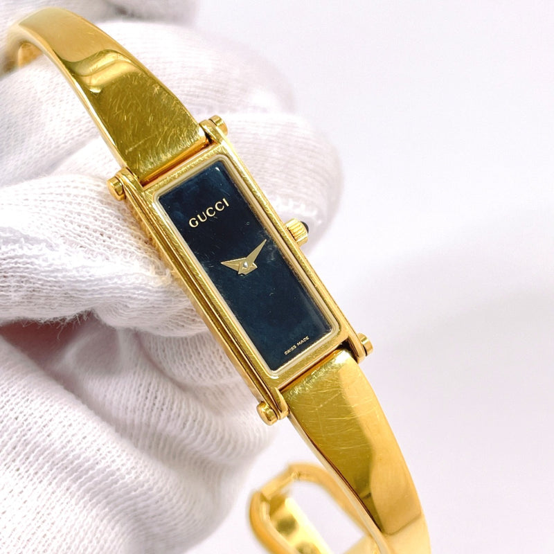 GUCCI Watches 1500L Stainless Steel/Stainless Steel gold gold Women Second hand