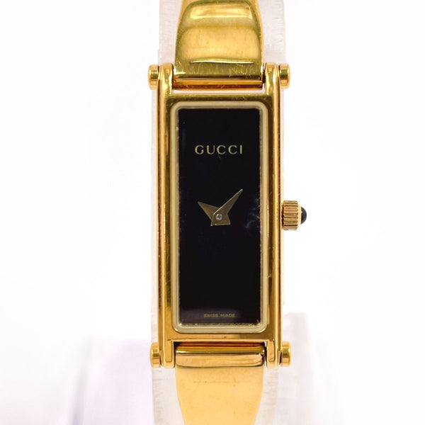 GUCCI Watches 1500L Stainless Steel/Stainless Steel gold gold Women Second hand