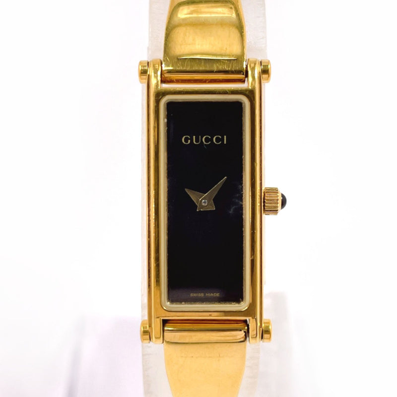 GUCCI Watches 1500L Stainless Steel/Stainless Steel gold gold Women Second hand