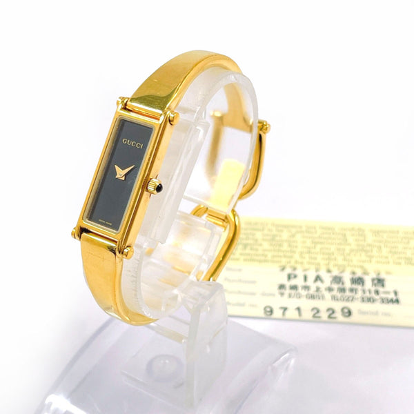 GUCCI Watches 1500L Stainless Steel/Stainless Steel gold gold Women Second hand