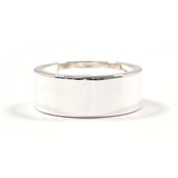 GUCCI Ring Branded Cutout G Silver925 #US 8 Silver mens Second hand