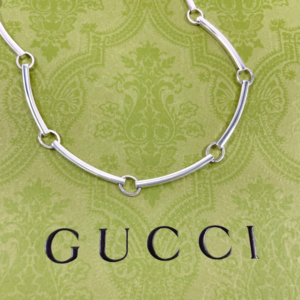 GUCCI Necklace Silver925 Silver unisex Second hand