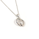 TIFFANY&Co. Necklace open wave Elsa Peretti Silver925 Silver Women Second hand