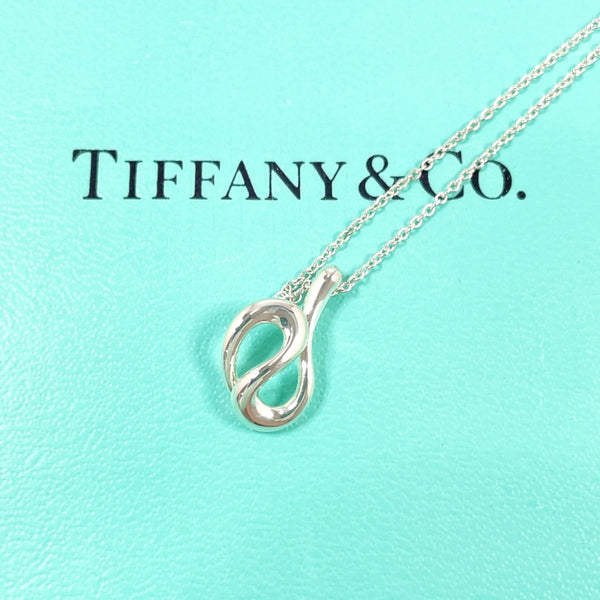 TIFFANY&Co. Necklace open wave Elsa Peretti Silver925 Silver Women Second hand