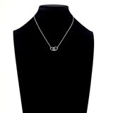 TIFFANY&Co. Necklace Double loop Elsa Peretti Silver925 Silver Women Second hand