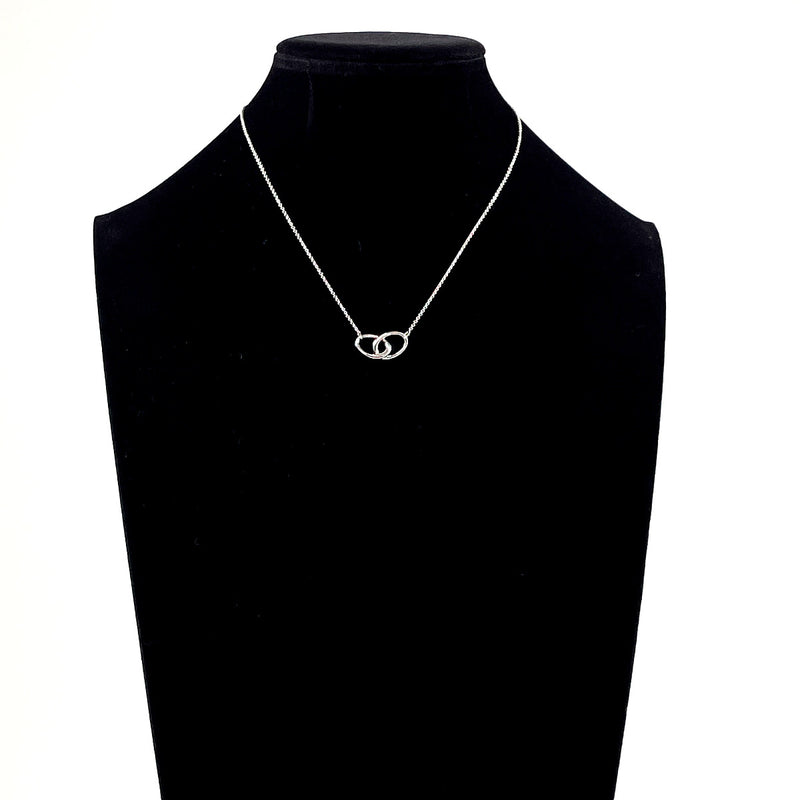 TIFFANY&Co. Necklace Double loop Elsa Peretti Silver925 Silver Women Second hand