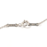 TIFFANY&Co. Necklace Elsa Peretti Open heart Silver925 Silver Women Second hand