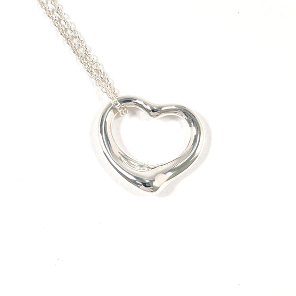 TIFFANY&Co. Necklace Open heart Elsa Peretti Silver925 Silver Women Second hand
