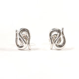TIFFANY&Co. earring Open wave Elsa Peretti Silver925 Silver Women Second hand