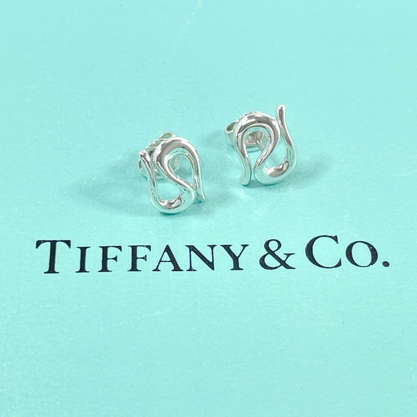 TIFFANY&Co. earring Open wave Elsa Peretti Silver925 Silver Women Second hand