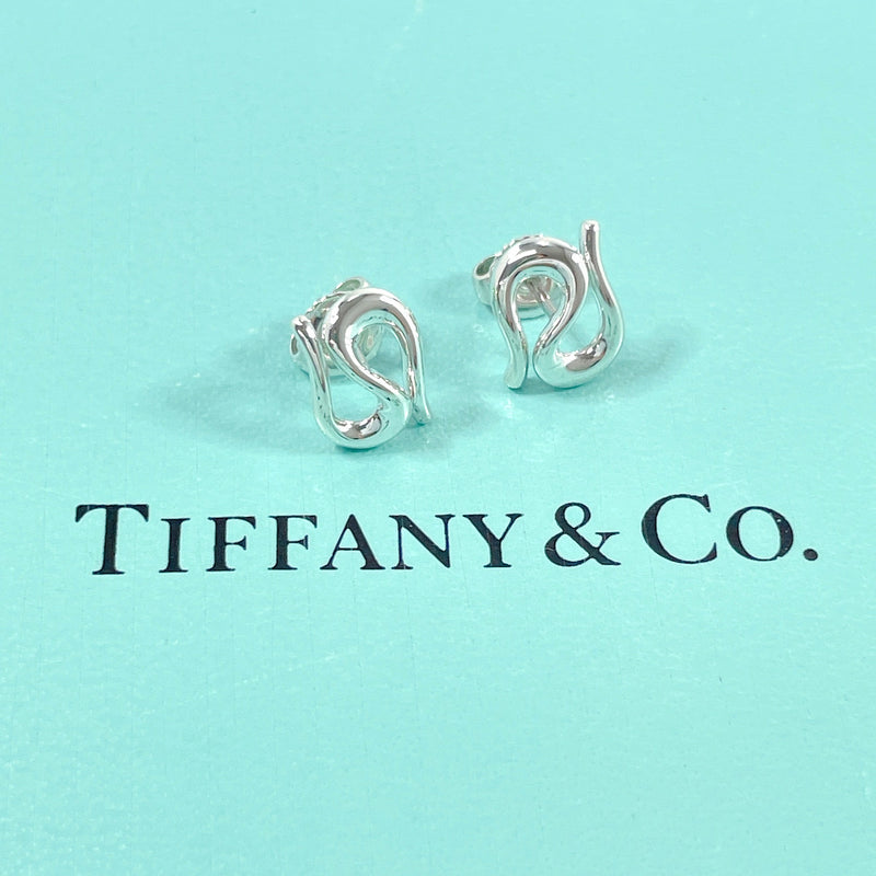 TIFFANY&Co. earring Open wave Elsa Peretti Silver925 Silver Women Second hand