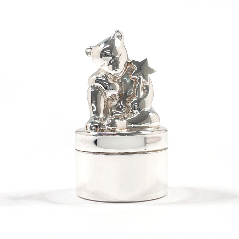 TIFFANY&Co. Other accessories Glove case Teddy bear Silver925 Silver unisex Second hand