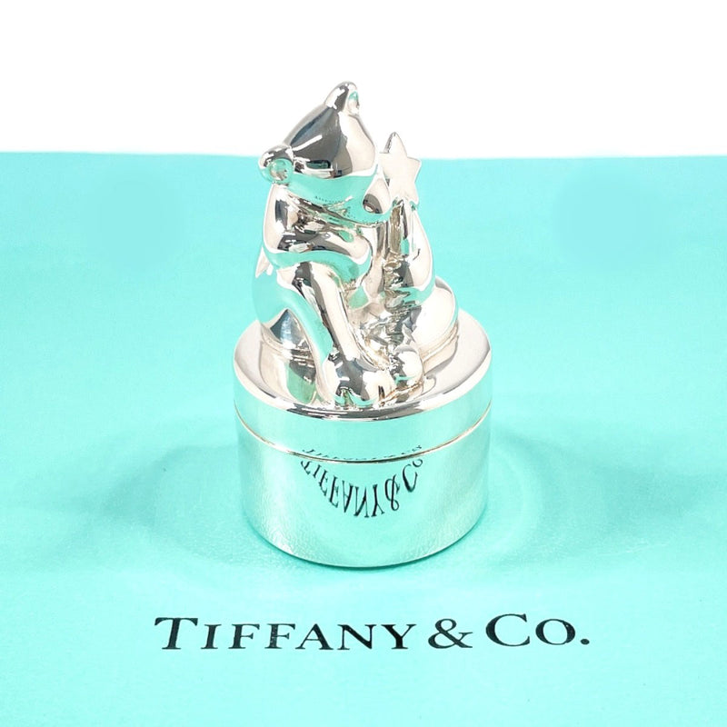 TIFFANY&Co. Other accessories Glove case Teddy bear Silver925 Silver unisex Second hand