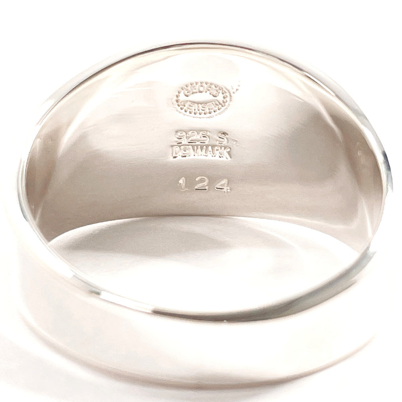 Georg Jensen Ring Silver925 #US 8 1/2 Silver mens Second hand