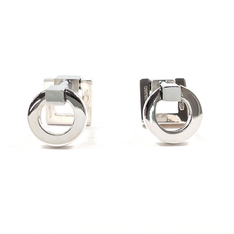 GUCCI cuffs Cufflinks Silver925 Silver mens Second hand