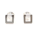 GUCCI cuffs Cufflinks Silver925 Silver mens Second hand