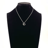 TIFFANY&Co. Necklace Open heart Elsa Peretti Silver925 Silver Women Second hand