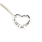 TIFFANY&Co. Necklace Open heart Elsa Peretti Silver925 Silver Women Second hand