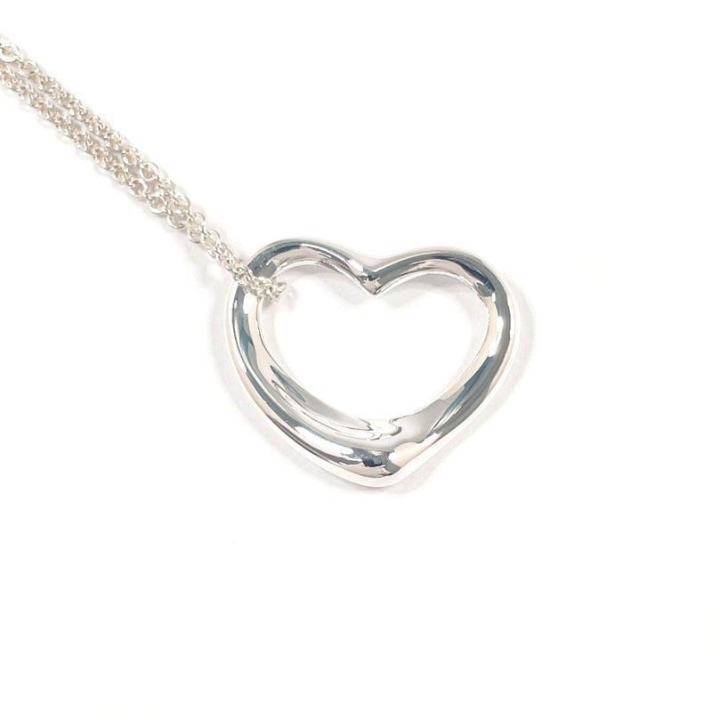 TIFFANY&Co. Necklace Open heart Elsa Peretti Silver925 Silver Women Second hand