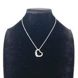 TIFFANY&Co. Necklace Open heart Elsa Peretti Silver925 Silver Women Second hand