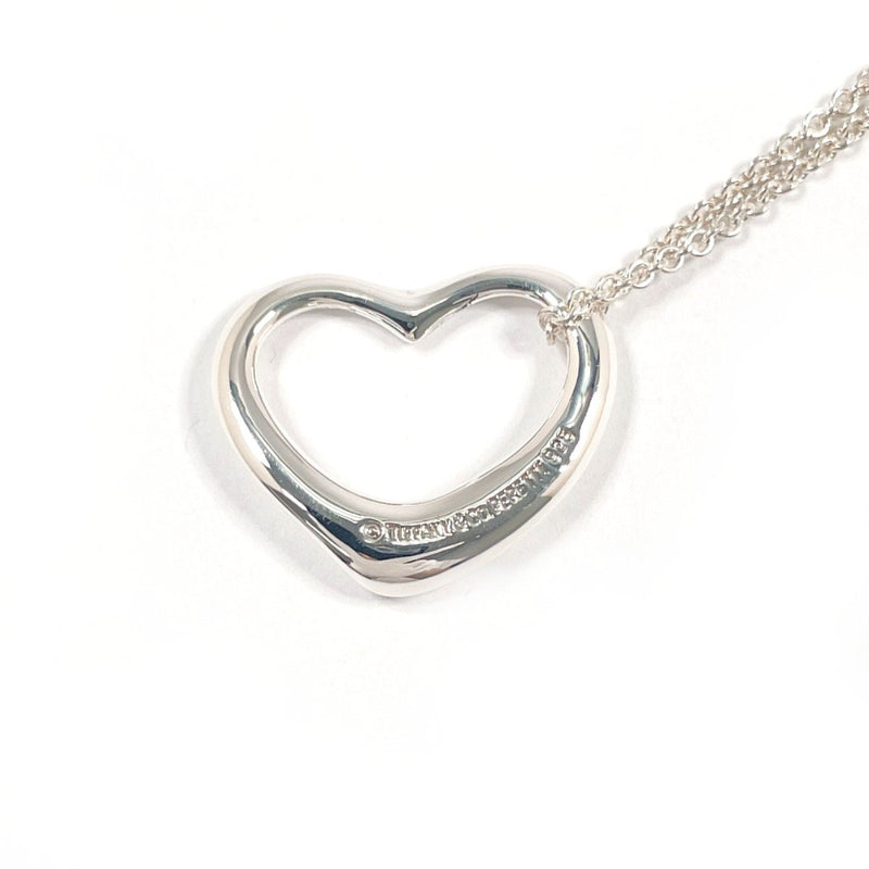TIFFANY&Co. Necklace Open heart Elsa Peretti Silver925 Silver Women Second hand