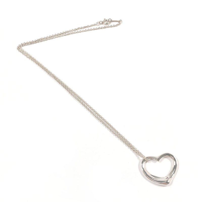 TIFFANY&Co. Necklace Open heart Elsa Peretti Silver925 Silver Women Second hand