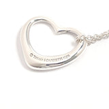 TIFFANY&Co. Necklace Open heart Elsa Peretti Silver925 Silver Women Second hand