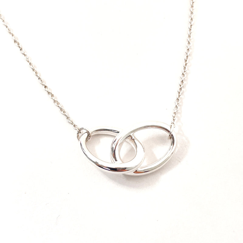 TIFFANY&Co. Necklace Double loop Elsa Peretti Silver925 Silver Women Second hand