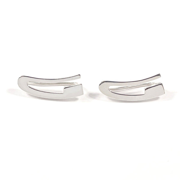 GUCCI earring G logo Silver925 Silver Women Second hand
