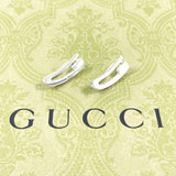 GUCCI earring G logo Silver925 Silver Women Second hand
