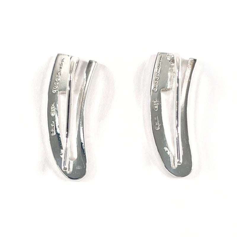 GUCCI earring G logo Silver925 Silver Women Second hand