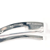 GUCCI earring G logo Silver925 Silver Women Second hand