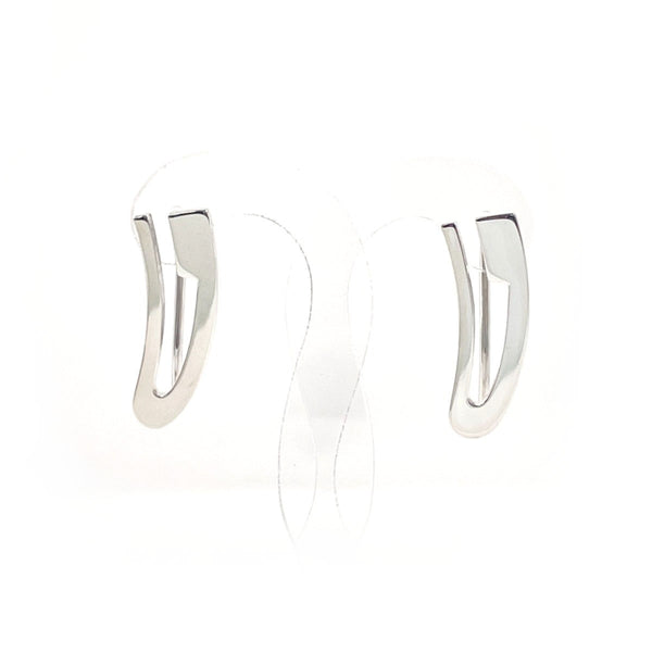 GUCCI earring G logo Silver925 Silver Women Second hand