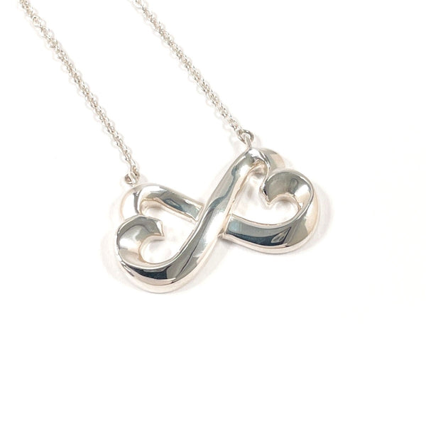 TIFFANY&Co. Necklace Double rubbing heart Paloma Picasso Silver925 Silver Women Second hand