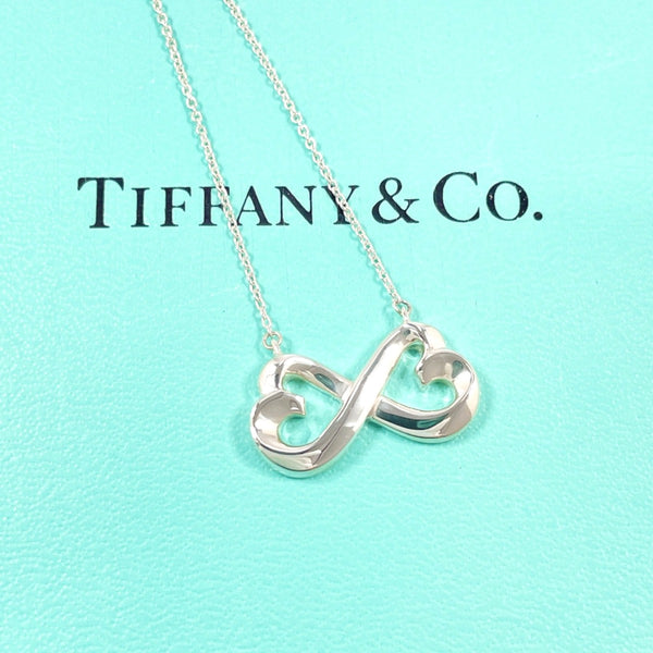 TIFFANY&Co. Necklace Double rubbing heart Paloma Picasso Silver925 Silver Women Second hand