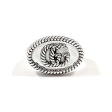 GUCCI Ring Double G twist Silver925 #US 6 3/4 Silver unisex Second hand