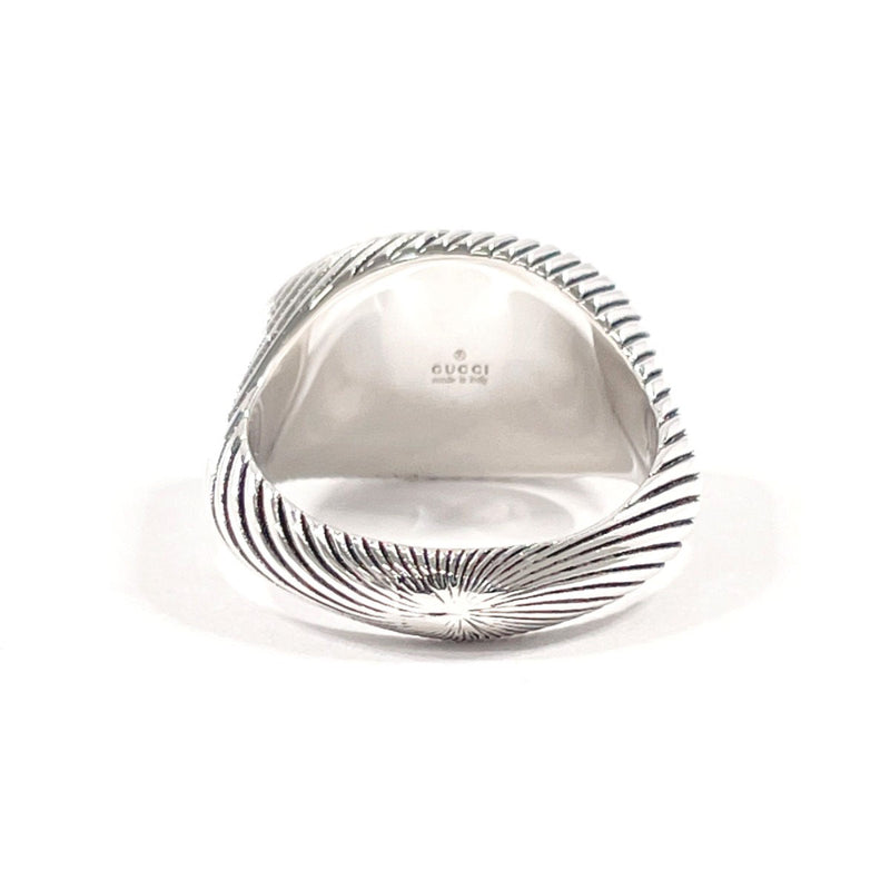 GUCCI Ring Double G twist Silver925 #US 6 3/4 Silver unisex Second hand